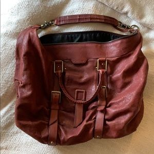 Red leather Botkier